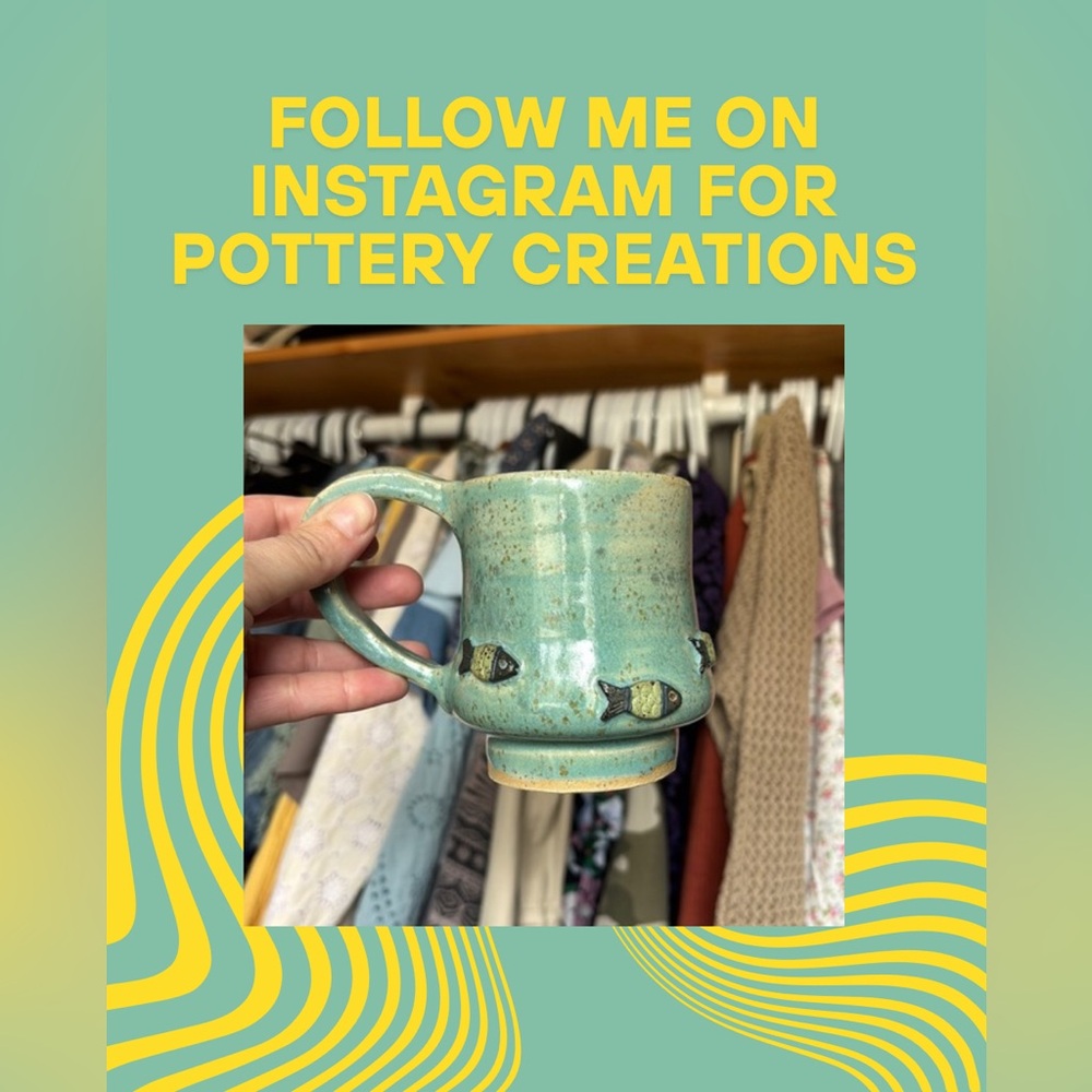 😊Follow Me on Instaaaaa For My Pottery Creations